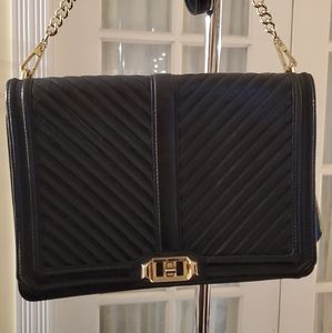 Rebecca Minkoff Chevron Quilted Jumbo Love Crossbody